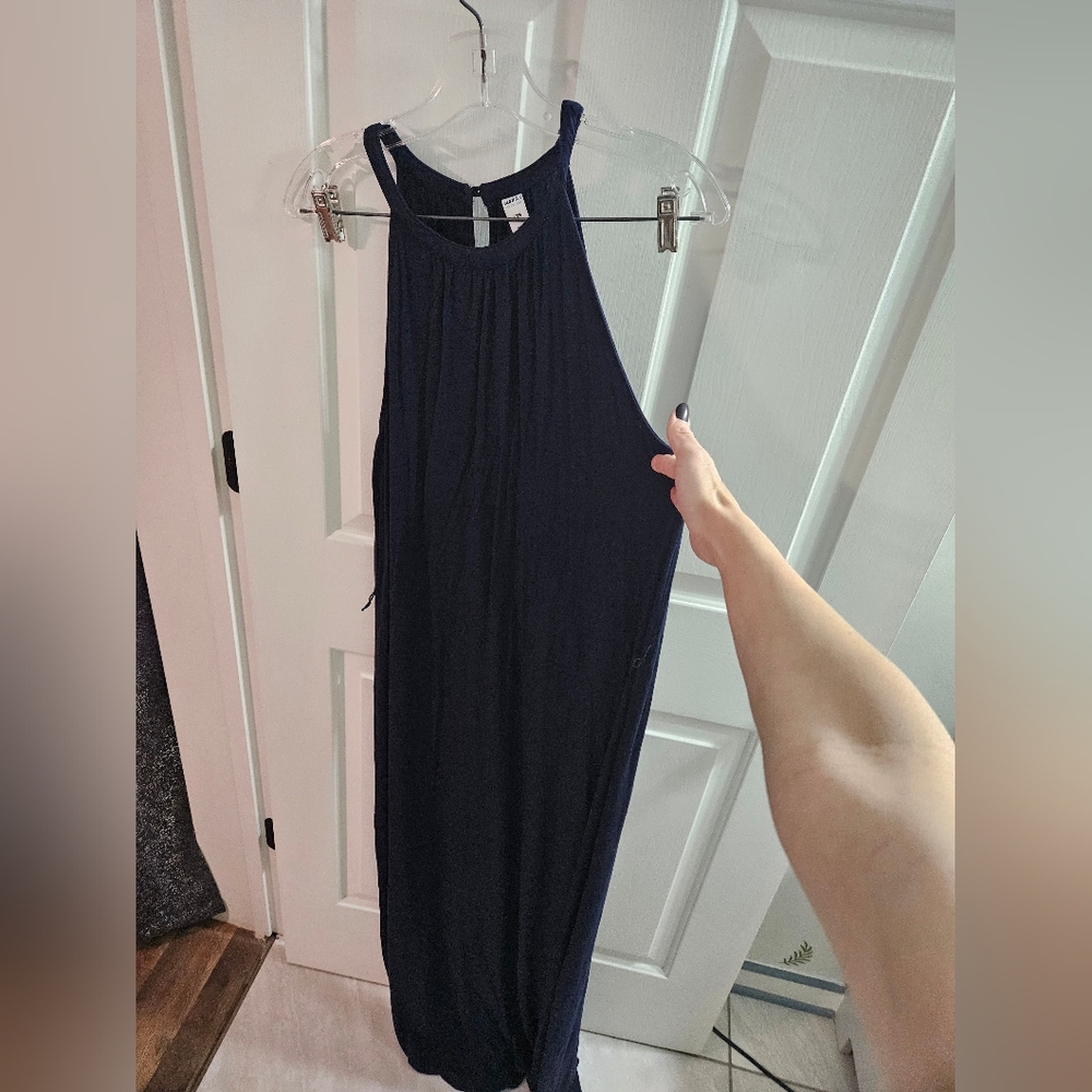 Old Navy Dark Blue Sleeveless Top